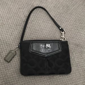 Coach Wristlet in Black